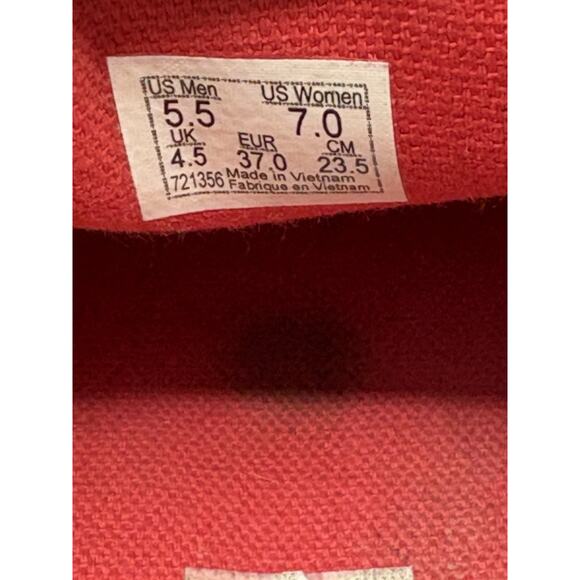 Vans Classic Slip-On Pink Checkerboard Rubber Sneakers Womens Size 7 Mens 5.5 - Picture 6 of 7